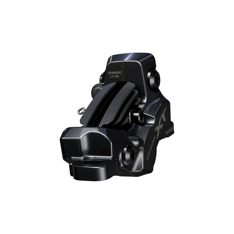 SHIMANO BR-M8220 Disc Brake Caliper XT w/Metal Pad w/Fin (P04C-MF)